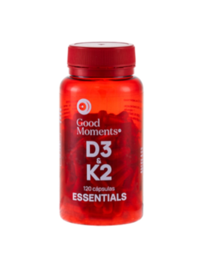 Vitamina D3 + K2-MK7 – 120 Cápsulas – Good Moments